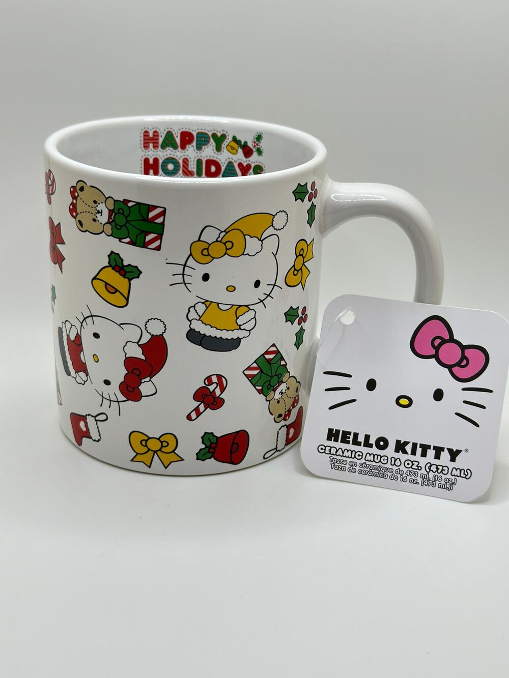 Hello Kitty Happy Holidays Christmas Mug